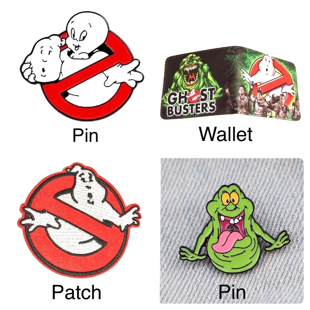 Really Nice Ghostbusters Wallet Patch And Enamel … - image 1